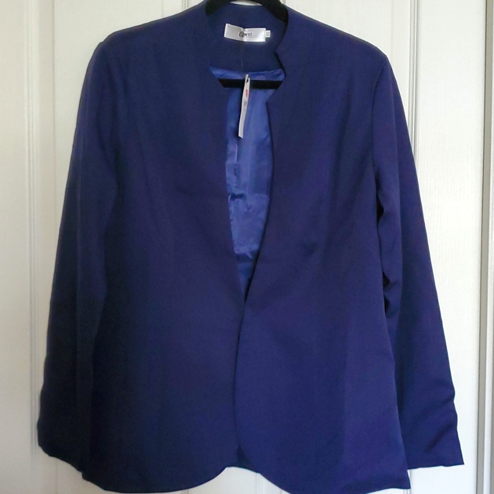 Choles Blue Lightweight Blazer / Jacket, XL